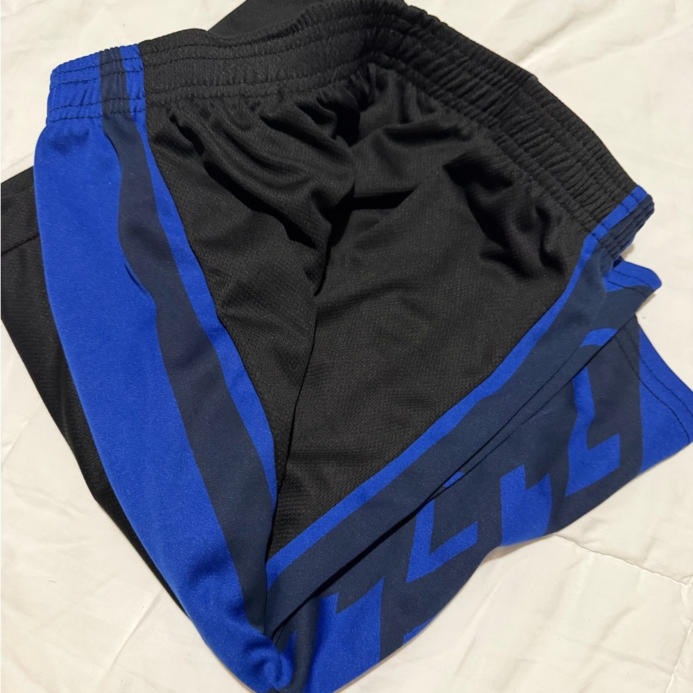 Essentials men’s Black and Blue Shorts